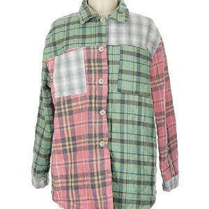 Polagram Multicolor Plaid Shacket